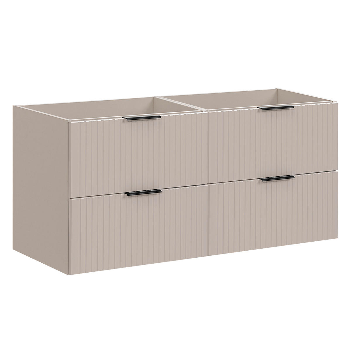 WASCHTISCHUNTERSCHRANK 120.4cm Adriel Beige - Beige, Holzwerkstoff (120.4/57/46cm) - Petits-meubles
