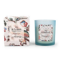 DUFTKERZEN Laura Ashley - Blau, Naturmaterialien/Glas (10cm)