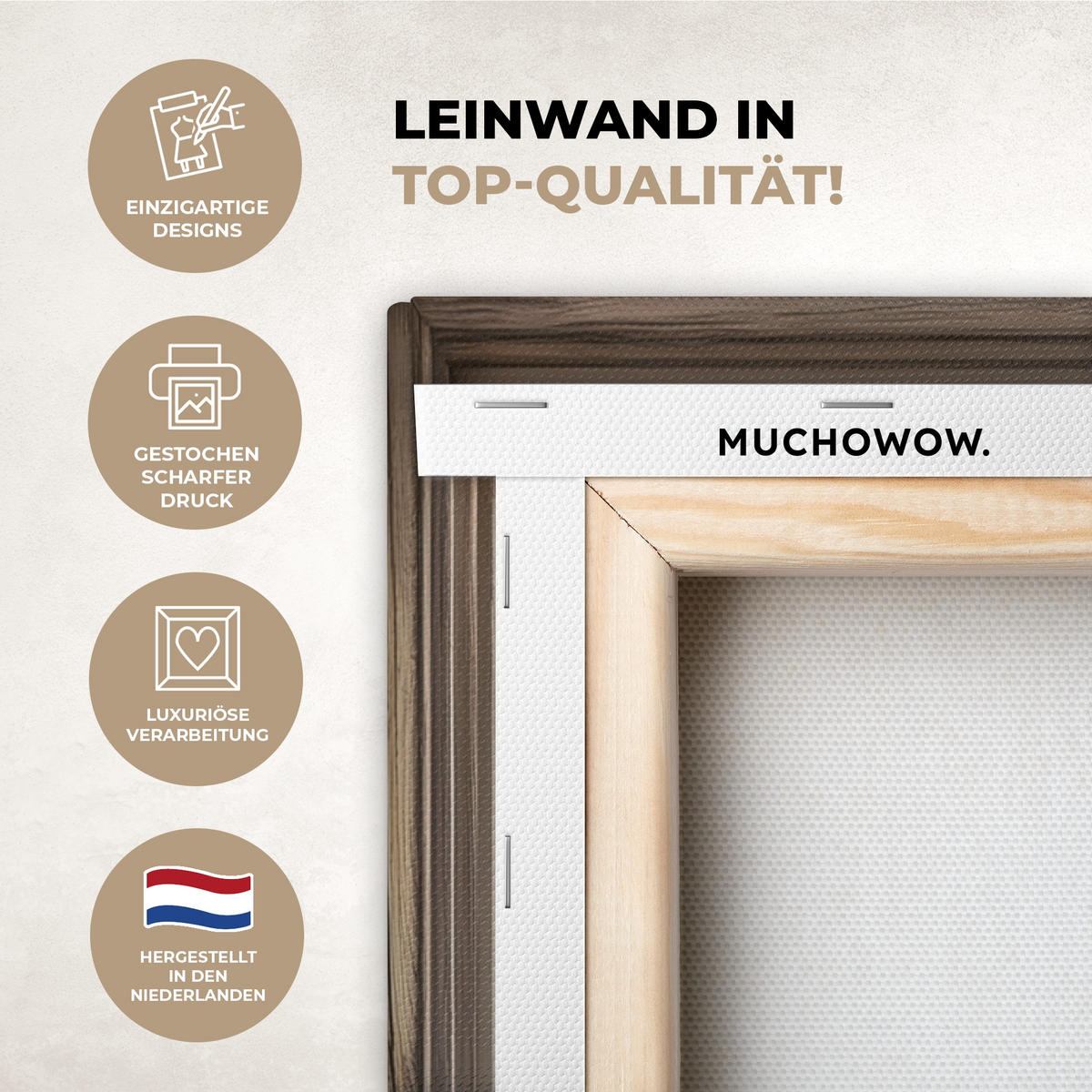 LEINWANDBILD Aussicht - Fenster - Leuchtturm - Sonnenuntergang - Strand 60x80 cm - Dunkelorange, Textil (60/80cm) - MuchoWow