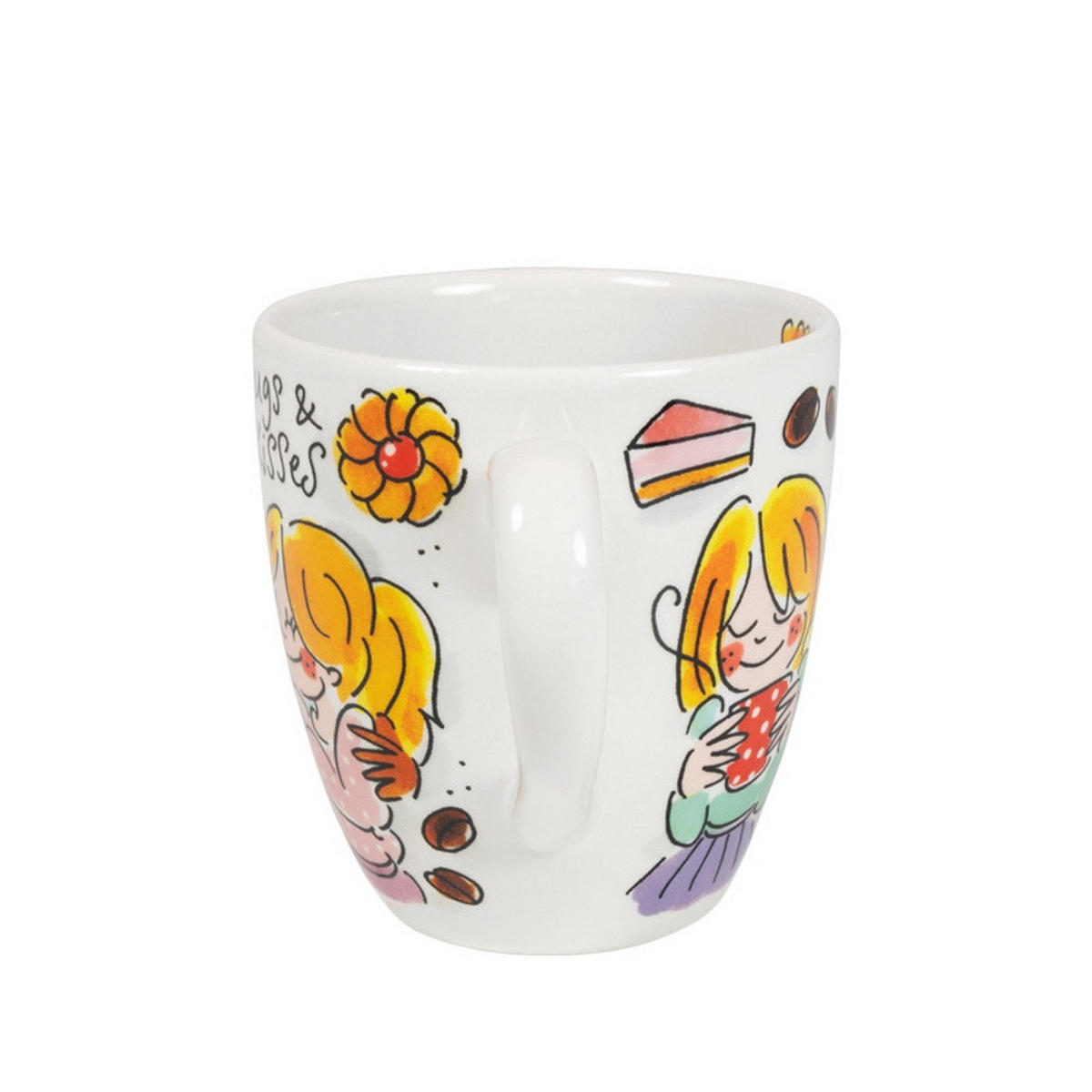 MINI-BECHER Blond x Senseo Keks in Bunt - 200 ml - Multicolor, Keramik (0.2L) - Blond Amsterdam
