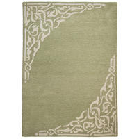 HANDTUFTTEPPICH Hawai 60x90 cm - Grün, Textil (60/90cm) - THEKO