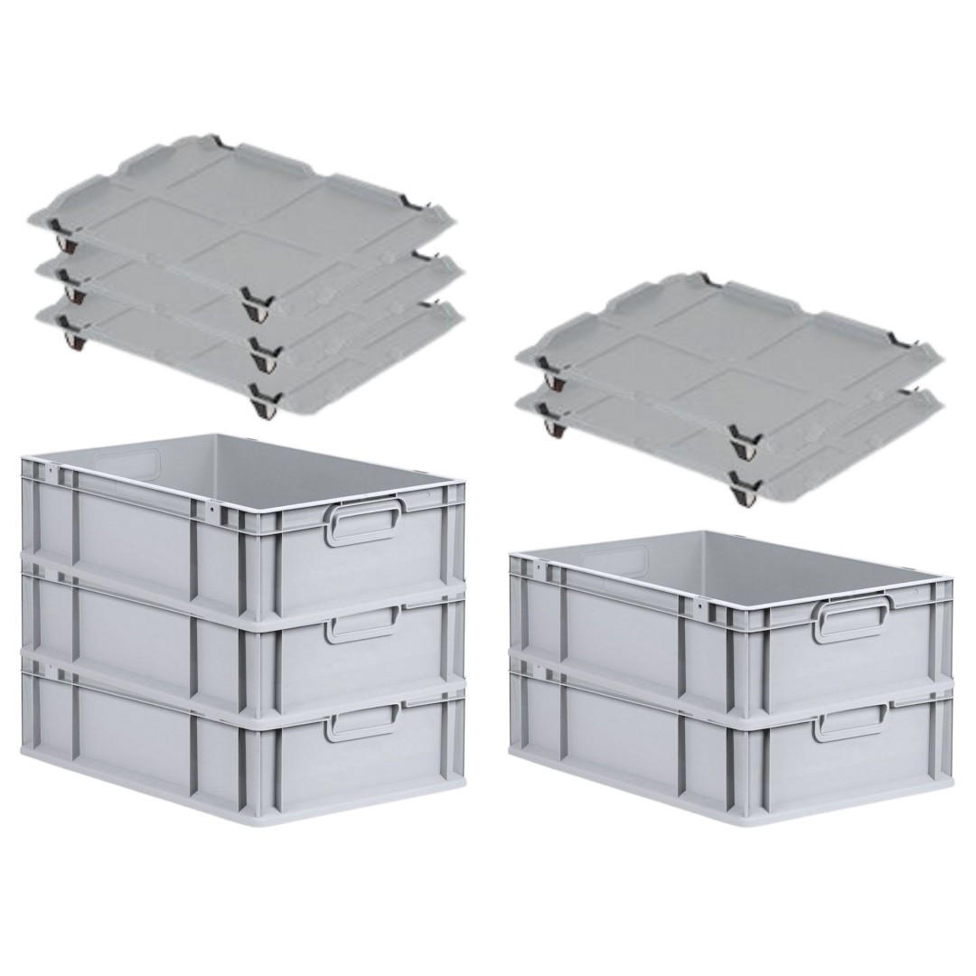 Proregal Eurobox Schwarz 40x17x60 cm