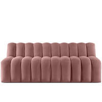 ESSZIMMERBANK CORDA, Rosa - Pink, Holz/Holzwerkstoff (203/78/71cm) - KONSIMO®