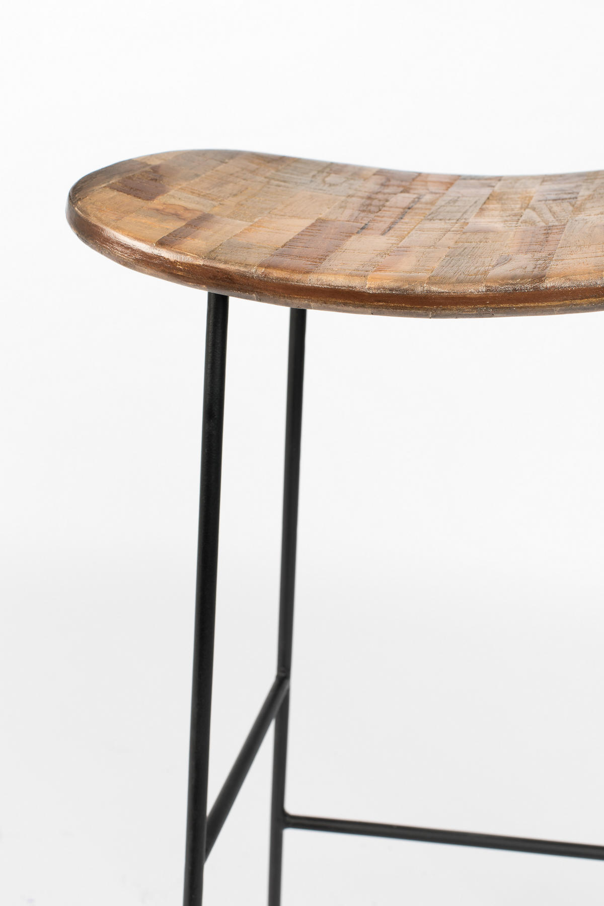 BARHOCKER Tangle - Braun - 30/40/80 cm - Braun, Holz (40/80/30cm) - Novel
