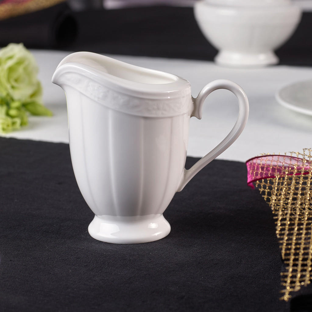 MILCHKÄNNCHEN White Pearl weiß 160 ml - Weiß, Keramik (0.16L) - Villeroy & Boch