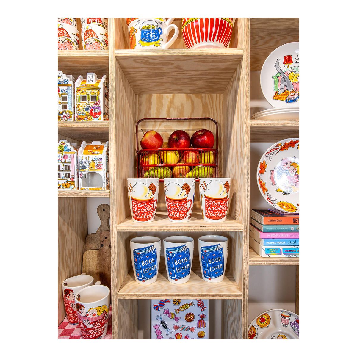 MINI-BECHER Herbst in Bunt - 200 ml - Multicolor, Keramik (0.2L) - Blond Amsterdam
