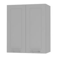 KÜCHENHÄNGESCHRANK Kvantum W3/60 Dust Grey Matt / Grau Matt 60 / 32,5 / 72cm - Grau, Holz/Holzwerkstoff (60/72/32.5cm) - Feldmann-Wohnen