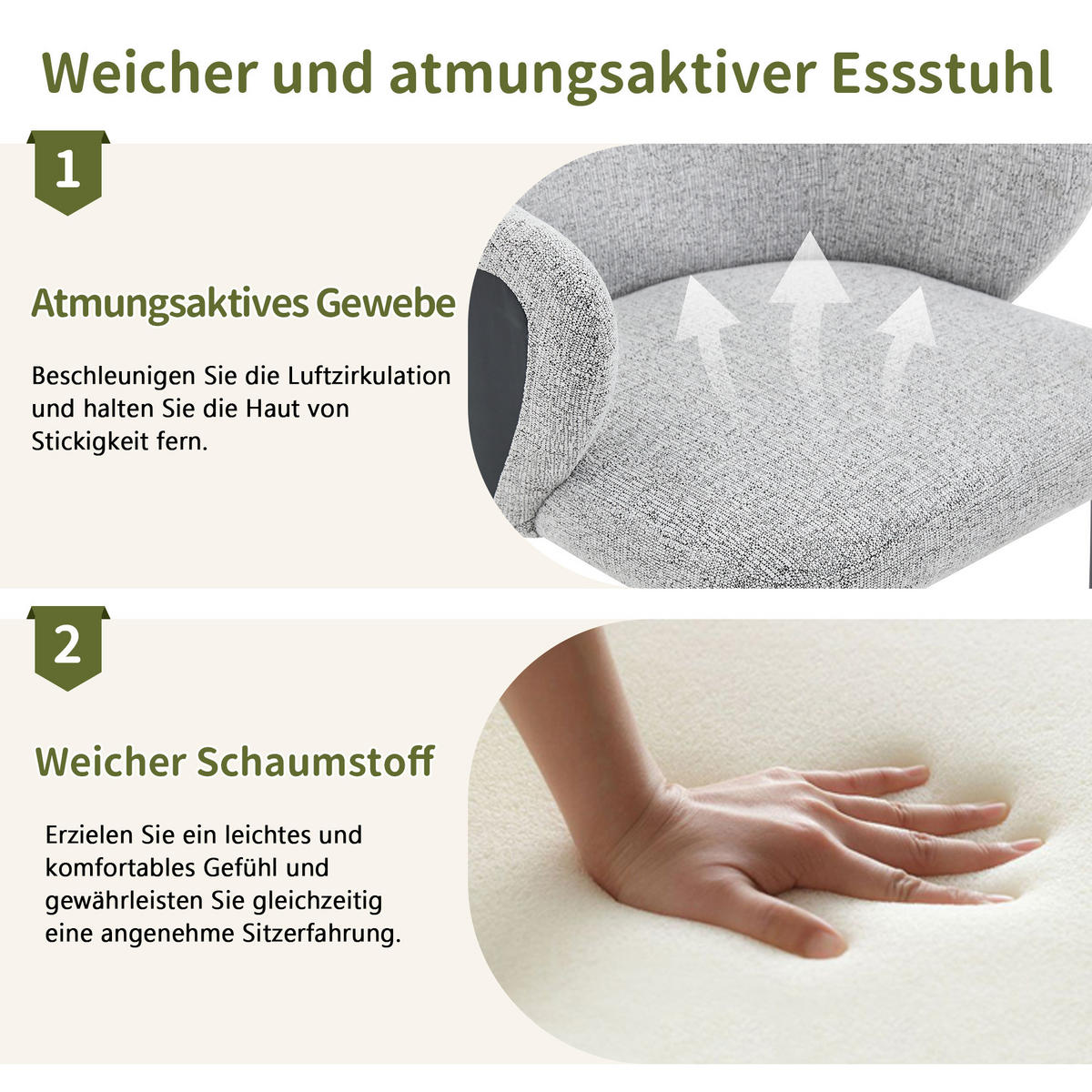 ARMLEHNSTUHL-SET DE-36719 2 Stück mit verstärkten Metallbeinen Schwarz - Schwarz, Metall (56.5/83/53cm) - ComfortXL