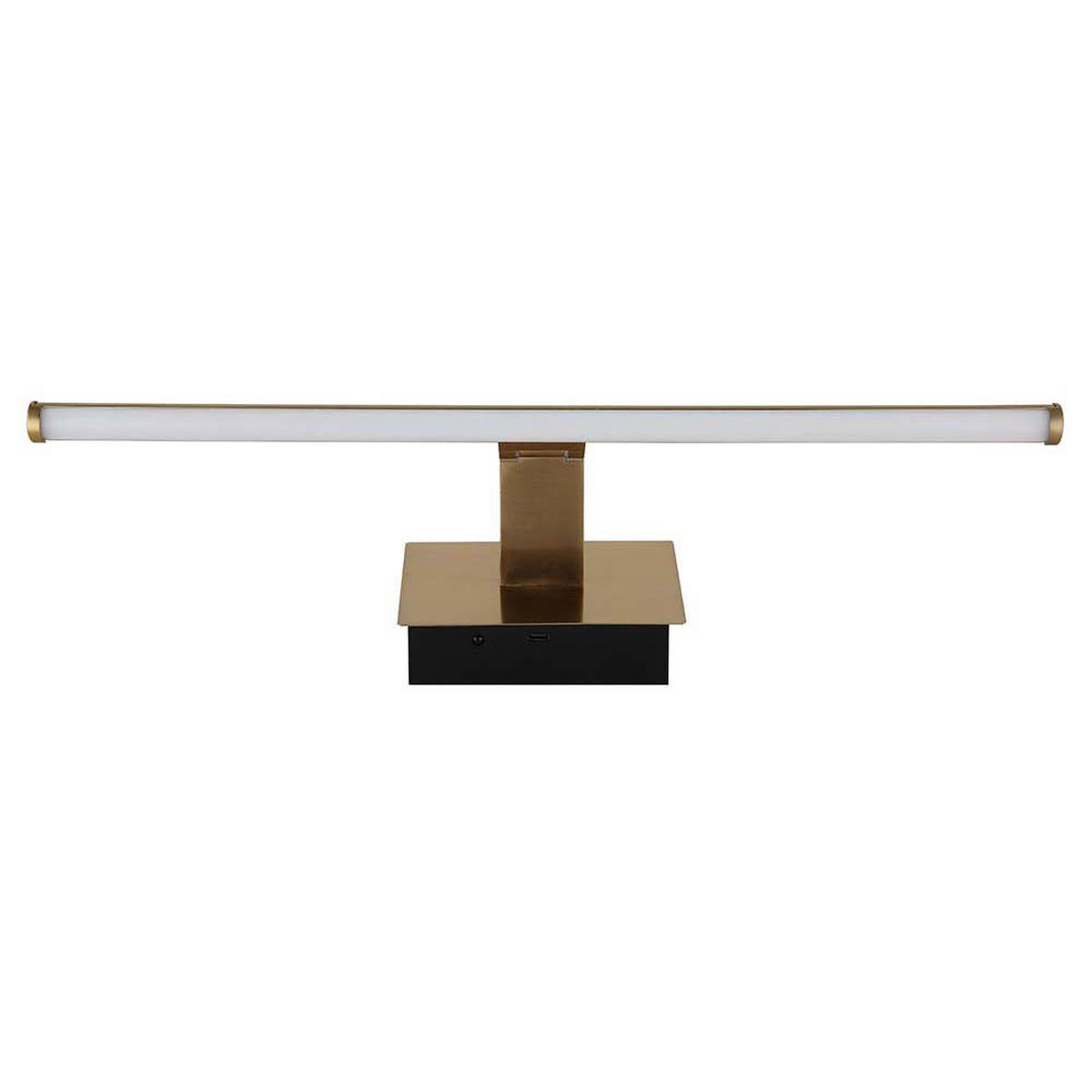 LED WANDLEUCHTE Jamie Messing Matt - Messingfarben, Metall (40/7.5/40cm) - Globo Lighting