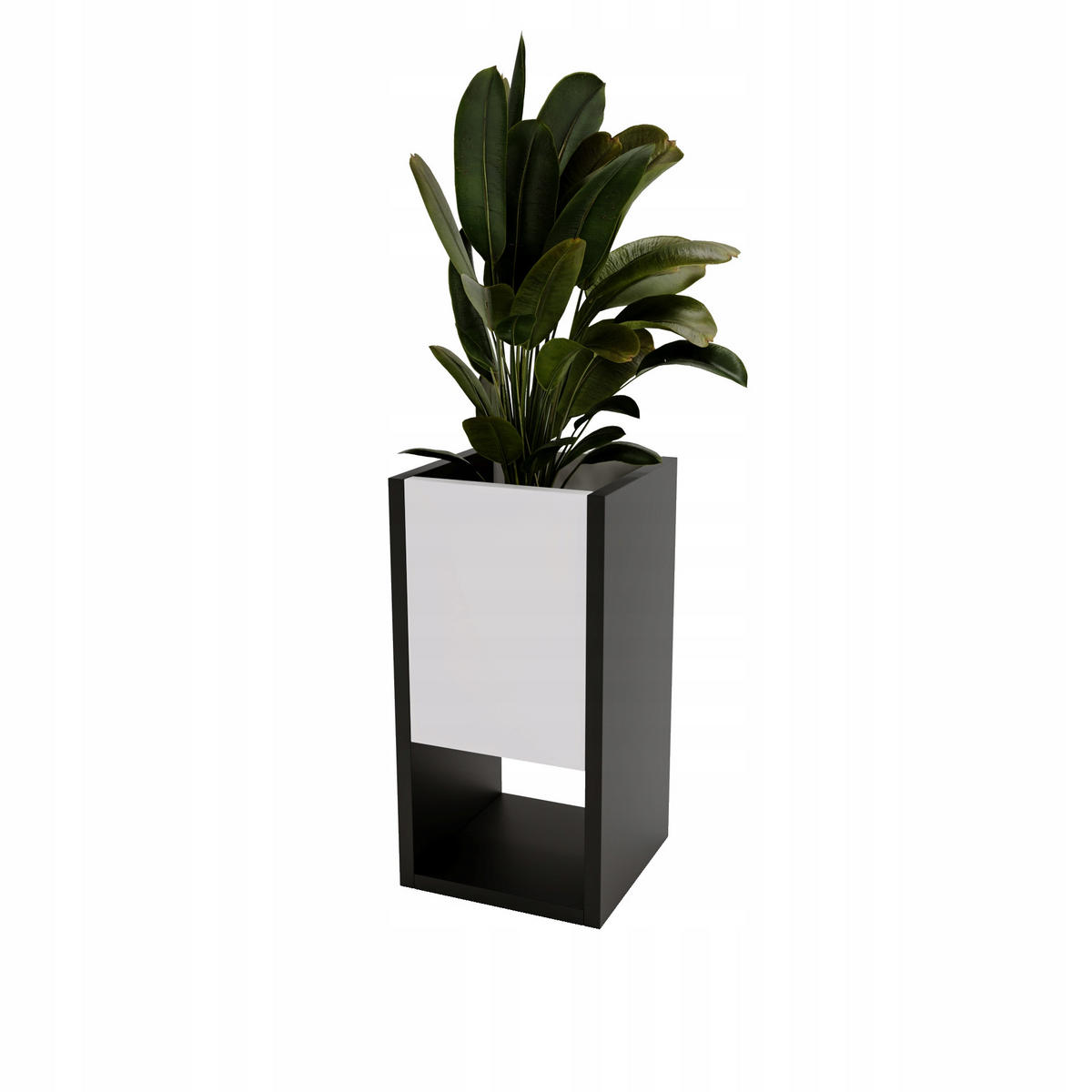 BLUMENKASTEN - Weiß, Holzwerkstoff (23/45/23cm) - RAUMHIRSCH FURNITURE
