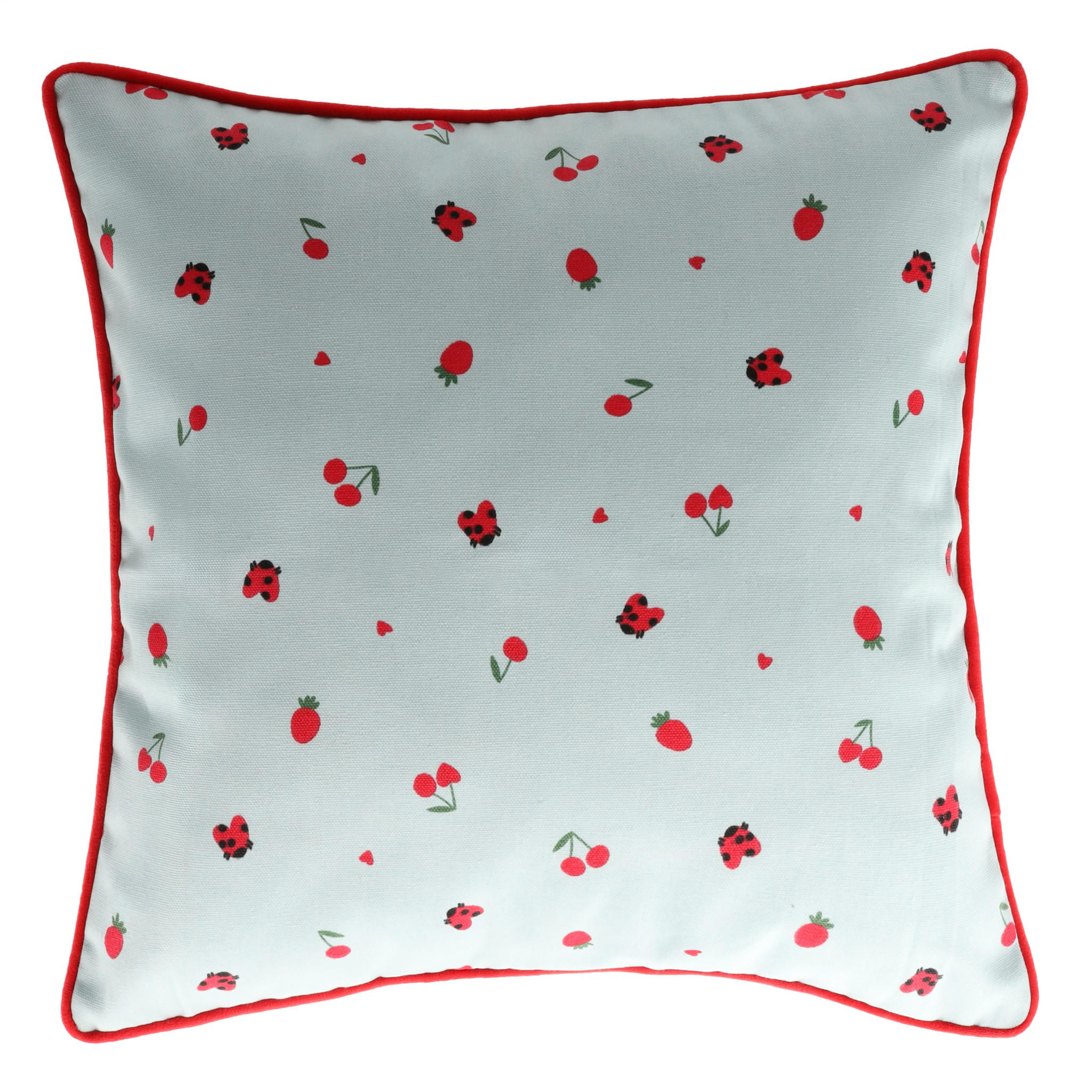 KISSENBEZUG Frutillo - Blau, Textil (45/45cm) - home&you