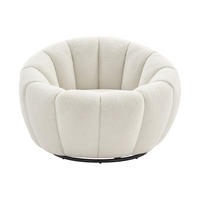 SESSEL mit gerader Rückenlehne - 1 Person - Stoff - Weiß - - Weiß, Textil (96/65/96cm) - Vente-Unique