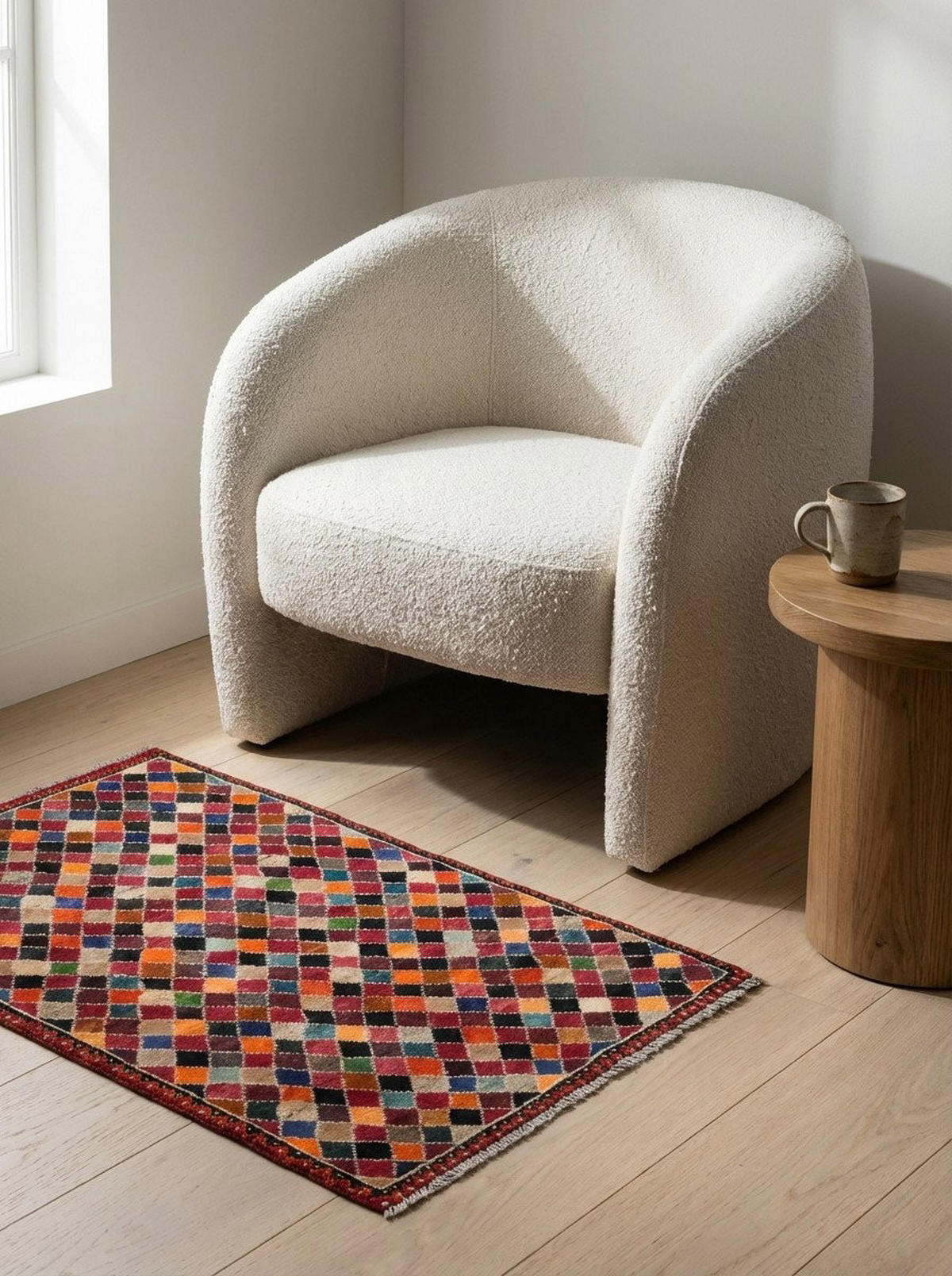 TEPPICH Gashgai Mehrfarbig 135/80 cm Schurwolle - Multicolor, Textil (80/135cm) - Looma