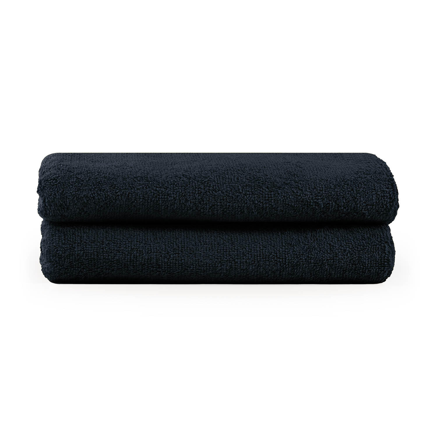 HANDTUCH 2er-Set, 2x Handtuch 50/100 cm, Dunkelblau - Dunkelblau, Textil (50/100cm) - Blumtal