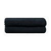 HANDTUCH 2er-Set, 2x Handtuch 50/100 cm, Dunkelblau - Dunkelblau, Textil (50/100cm) - Blumtal