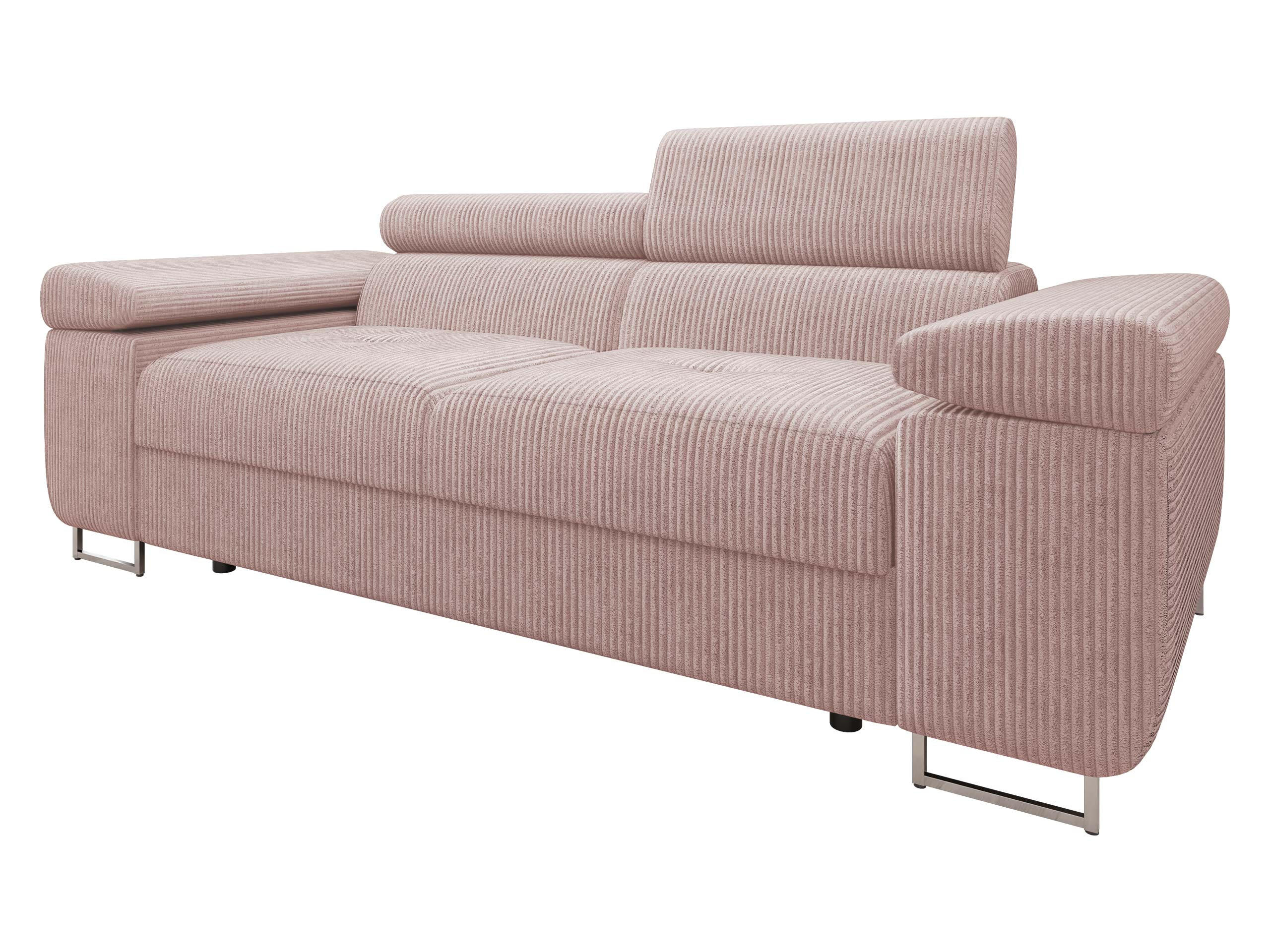 SOFA Torezio 2 Cord - Rosa, Holz/Textil (198/90/102cm) - MIRJAN24
