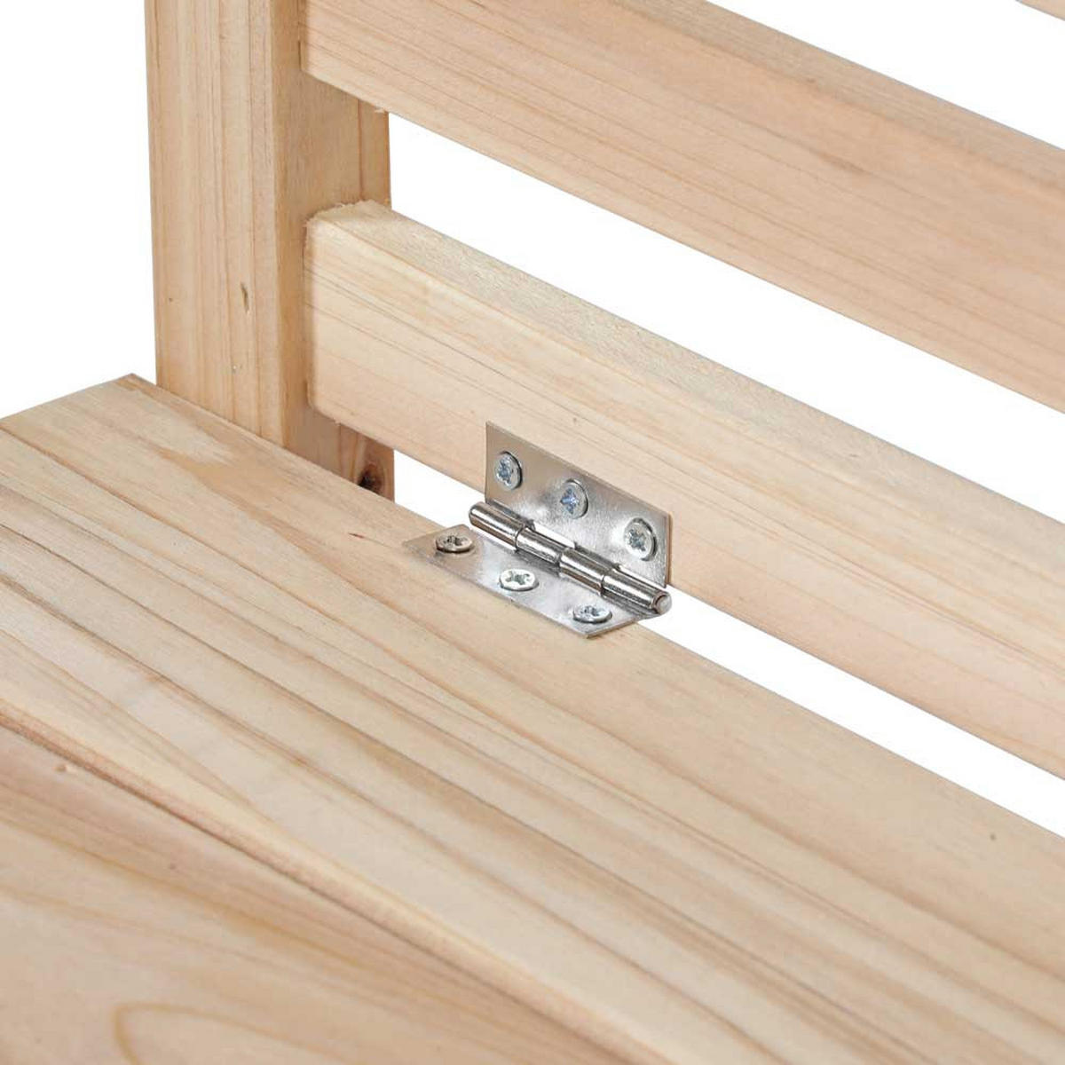 SICHTSCHUTZ-BANK ORELIA - Braun, Holz (80/171/40cm) - Home Deluxe