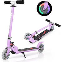 SCOOTER 85cm Purpur - Lila, Kunststoff (10/85/70cm) - COSTWAY
