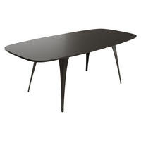 ESSTISCH Aura 160 - Multicolor/Schwarz, Holzwerkstoff/Metall (90/160/76cm) - MIRJAN24
