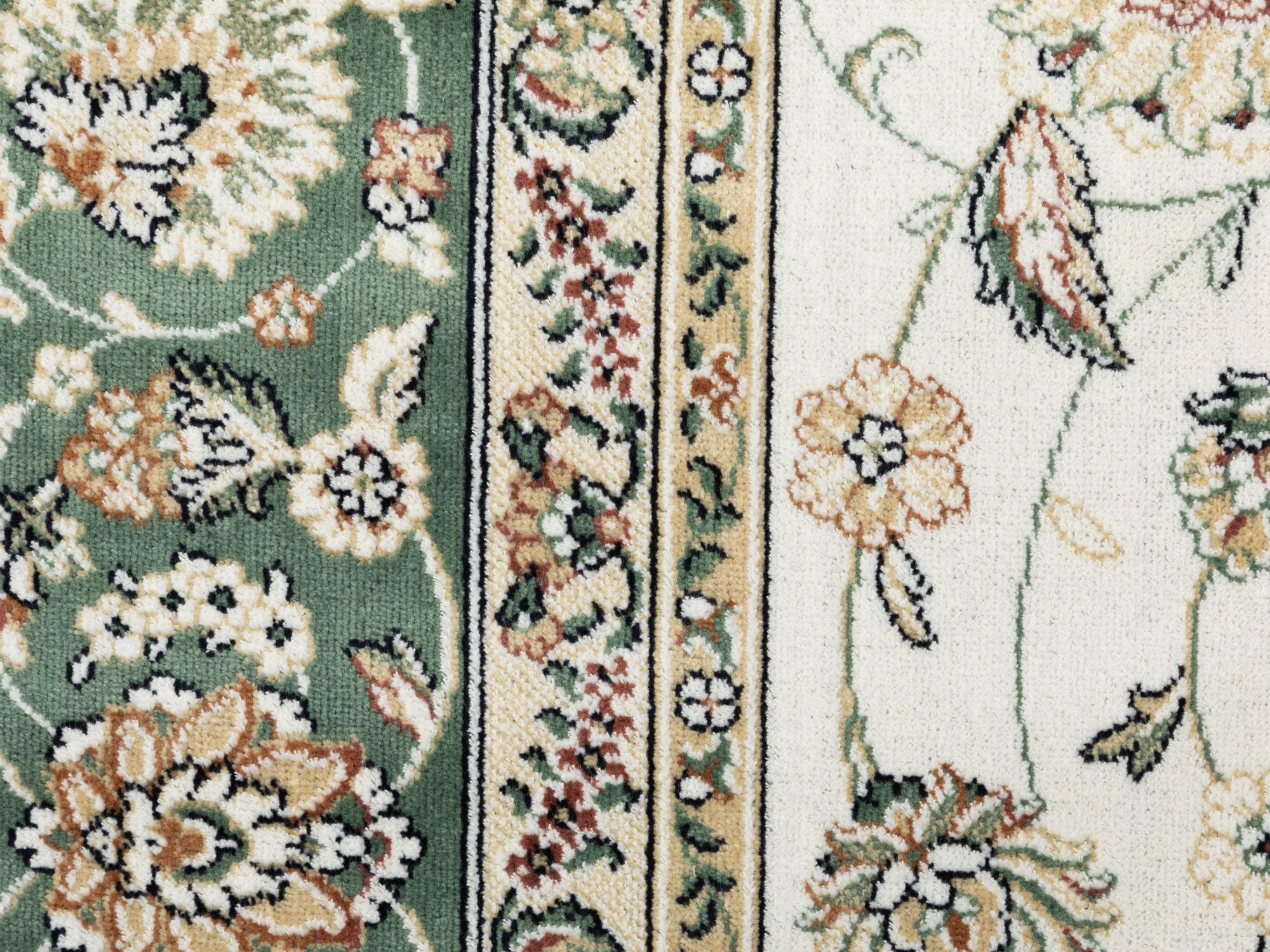 Thumbnail - Steffensmeier Orientteppich, Grün, Textil, Orientalisch, Rechteckig, 67x210 cm, für Fußbodenheizung geeignet, Teppiche &...