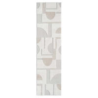 KURZFLOR-TEPPICH Lounge 9992 Creme 80x300 cm - Creme, Textil (80/300cm) - carpet city