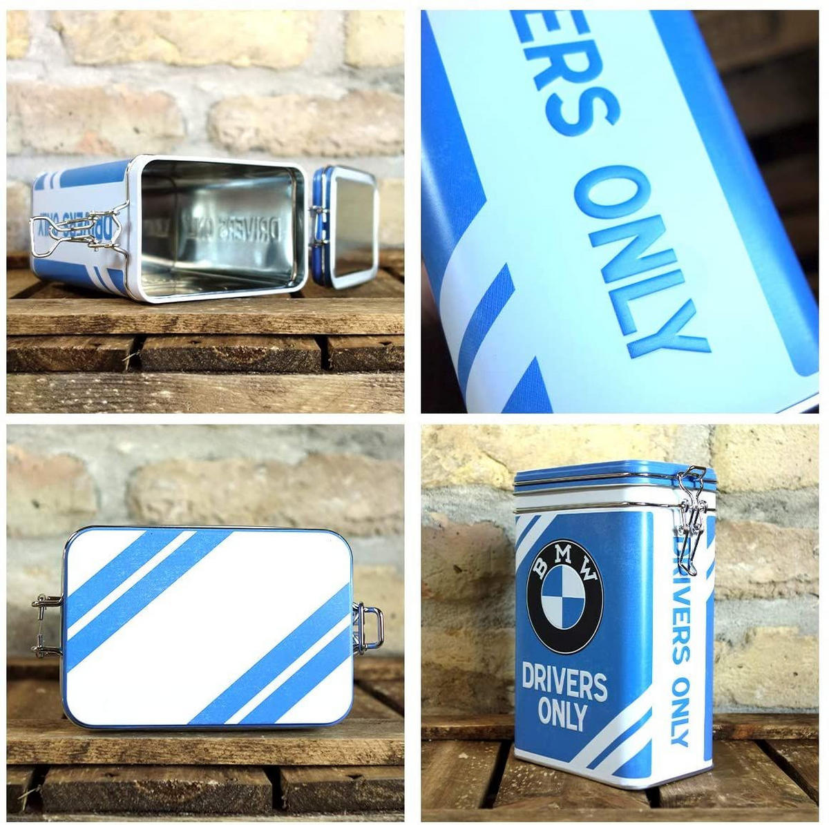 AROMADOSE BMW Drivers Only - Multicolor, Metall (11/17.5/7.5cm) - Nostalgic-Art