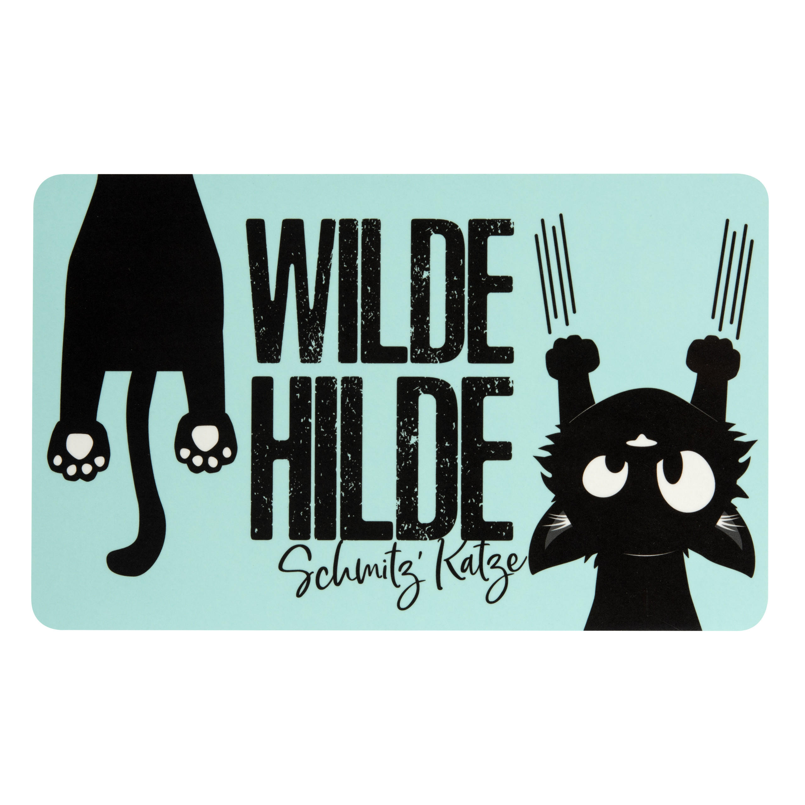 BRETTCHEN Ralf Schmitz Wilde Hilde Blau/Schwarz 14,5 x 23,5 cm - Multicolor, Kunststoff (14.5/23.5cm) - United Labels