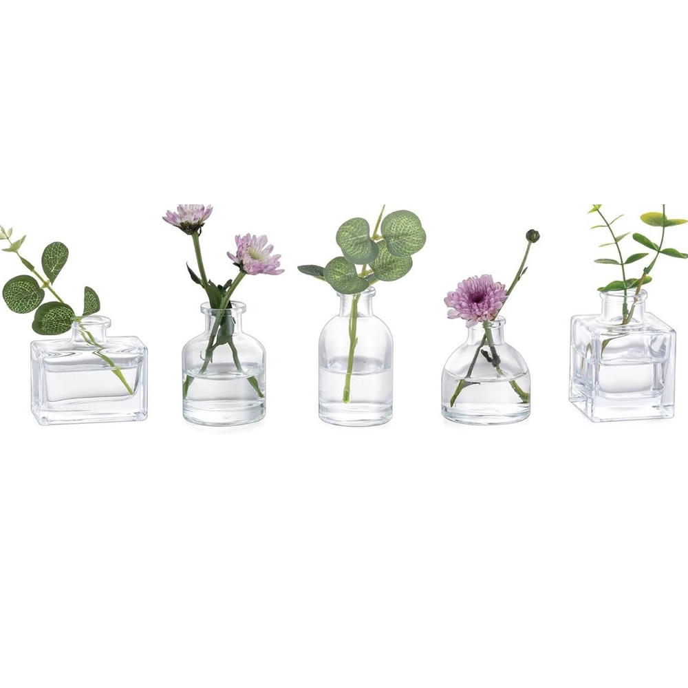VASE Glas - Transparent, Glas (10cm) - LIBRATON