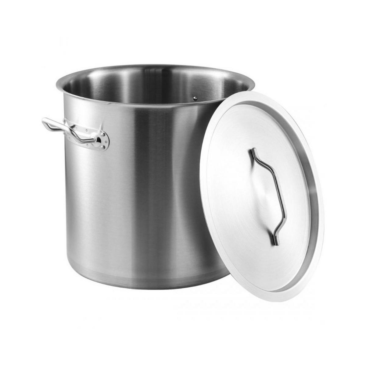 TOPF Silber 40/30/30 cm KH1962 - Silberfarben, Metall (30cm) - Kinghoff 