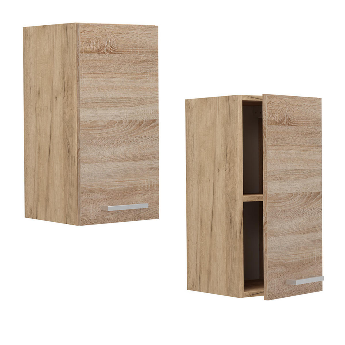 HÄNGESCHRANK R-Line Sonoma 30 cm - Honigeiche/Eiche Wotan, Holzwerkstoff (30/60/31cm) - Vicco