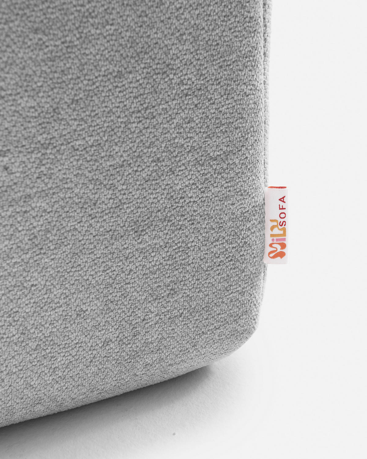 2-SITZER-SOFA Chenille Mineralgrau - Grau, Textil (180/73/95cm) - MILYsofa