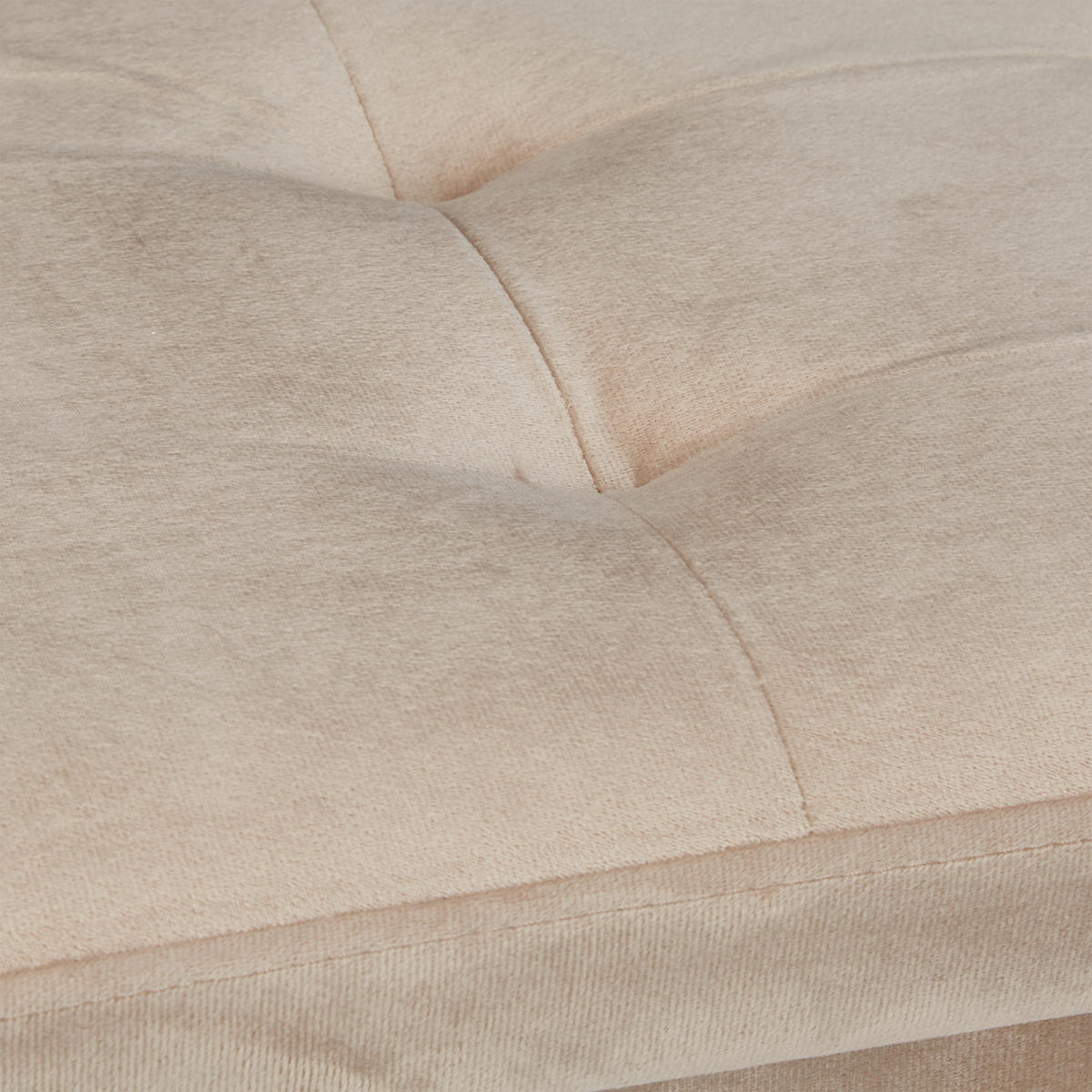 SITZBANK - Creme, Holz/Holzwerkstoff (76/34/38cm) - Relaxdays