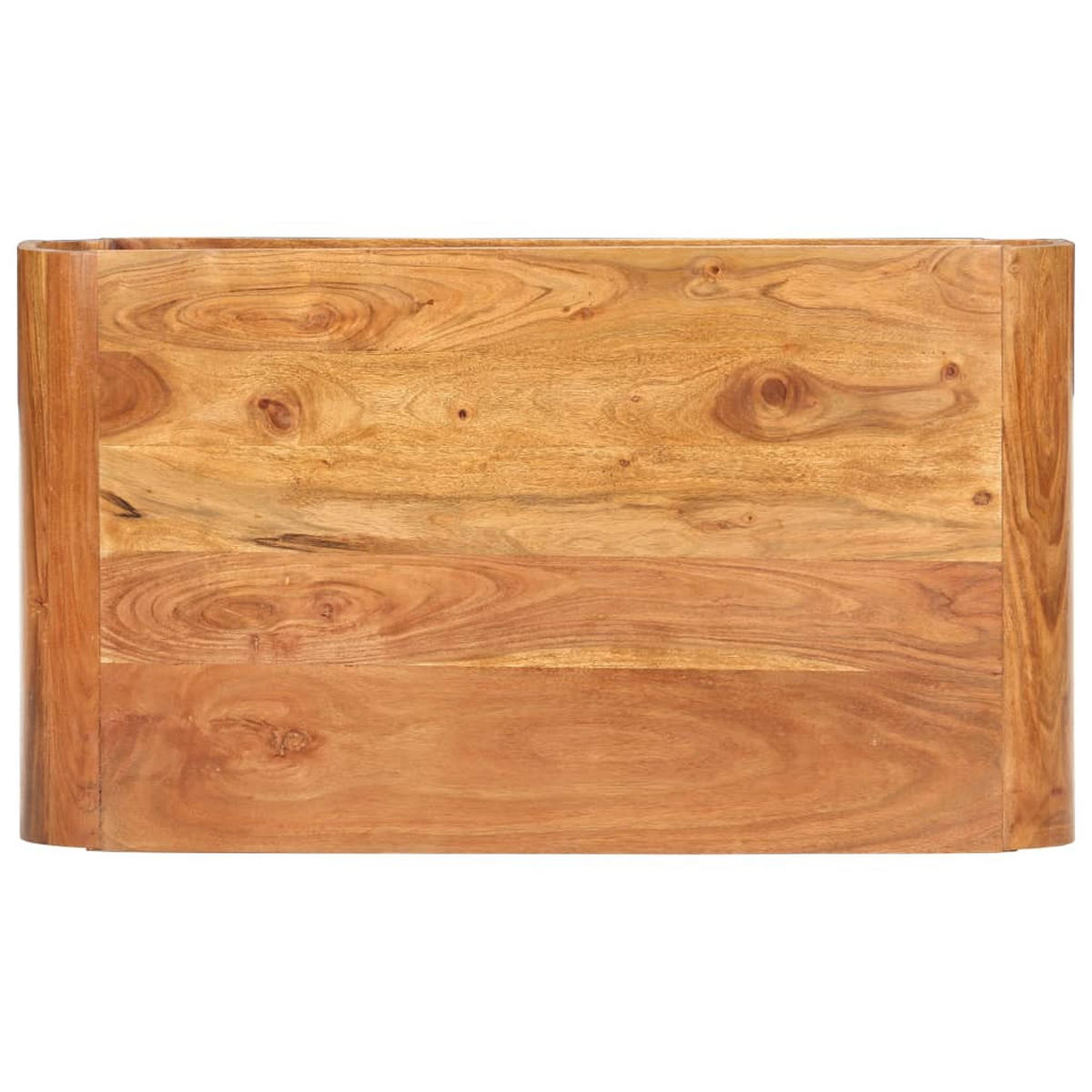 COUCHTISCH 90x50x30 cm Massivholz Akazie - Braun, Holz (50/90/30cm) - furnicato