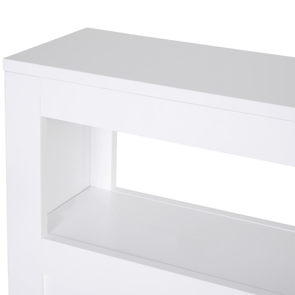 BADSCHRANK Weiß 16/52/71,5 cm - Weiß, Holzwerkstoff (52/71.5/16cm) - PANGIVO