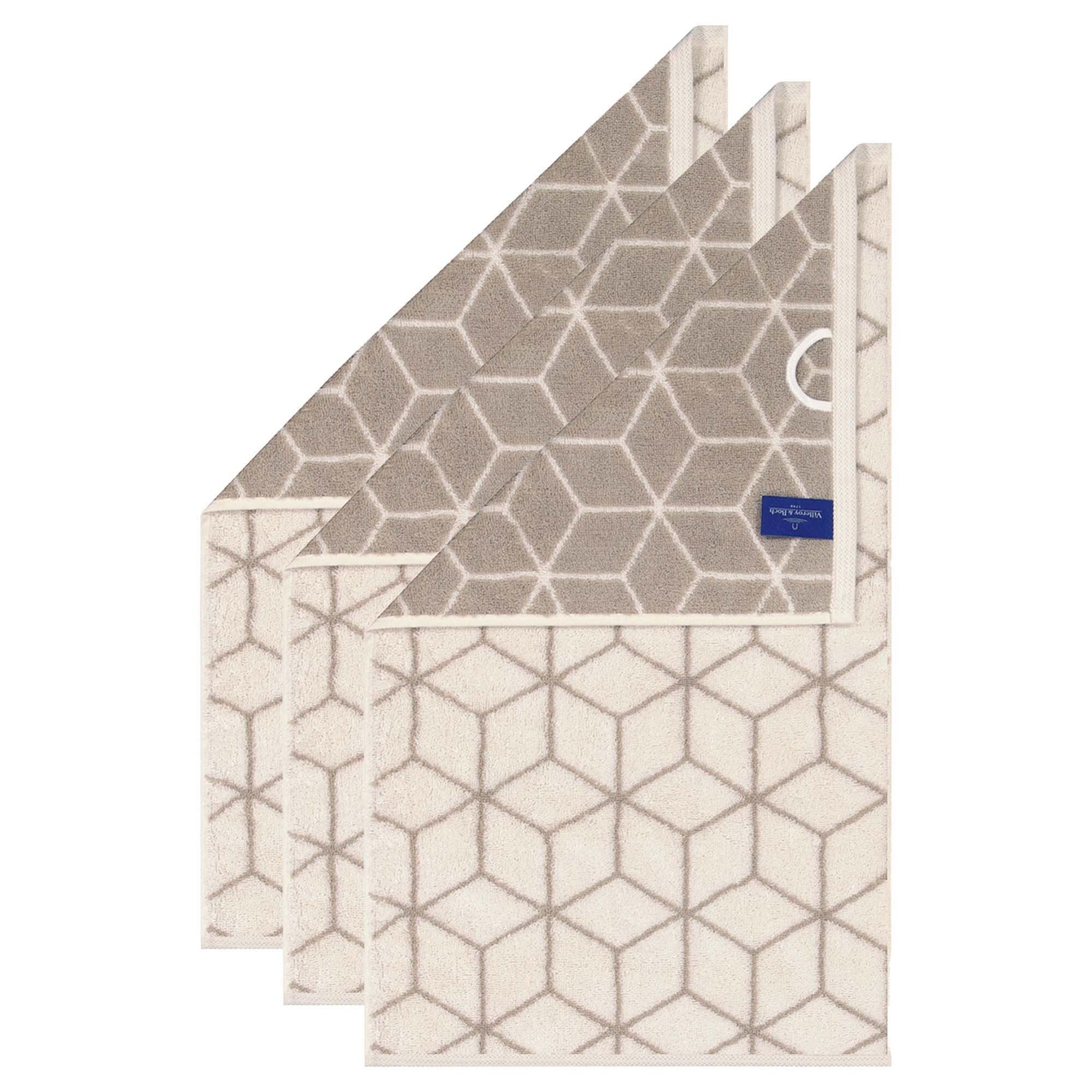 Villeroy & Boch Gästetuch Beige, Braun 30x50 cm