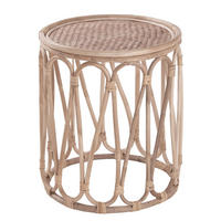 BEISTELLTISCH Lombok - Braun, Holz (40/40/48cm) - Butlers