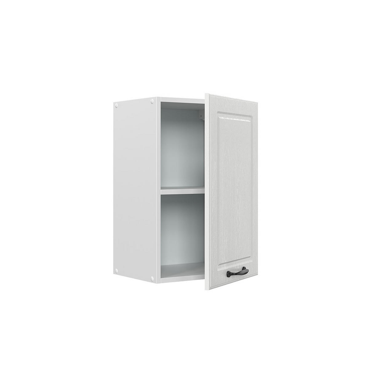 HÄNGESCHRANK R-Line Weiß Landhaus 40 cm - Weiß, Holzwerkstoff (40/60/31cm) - Vicco