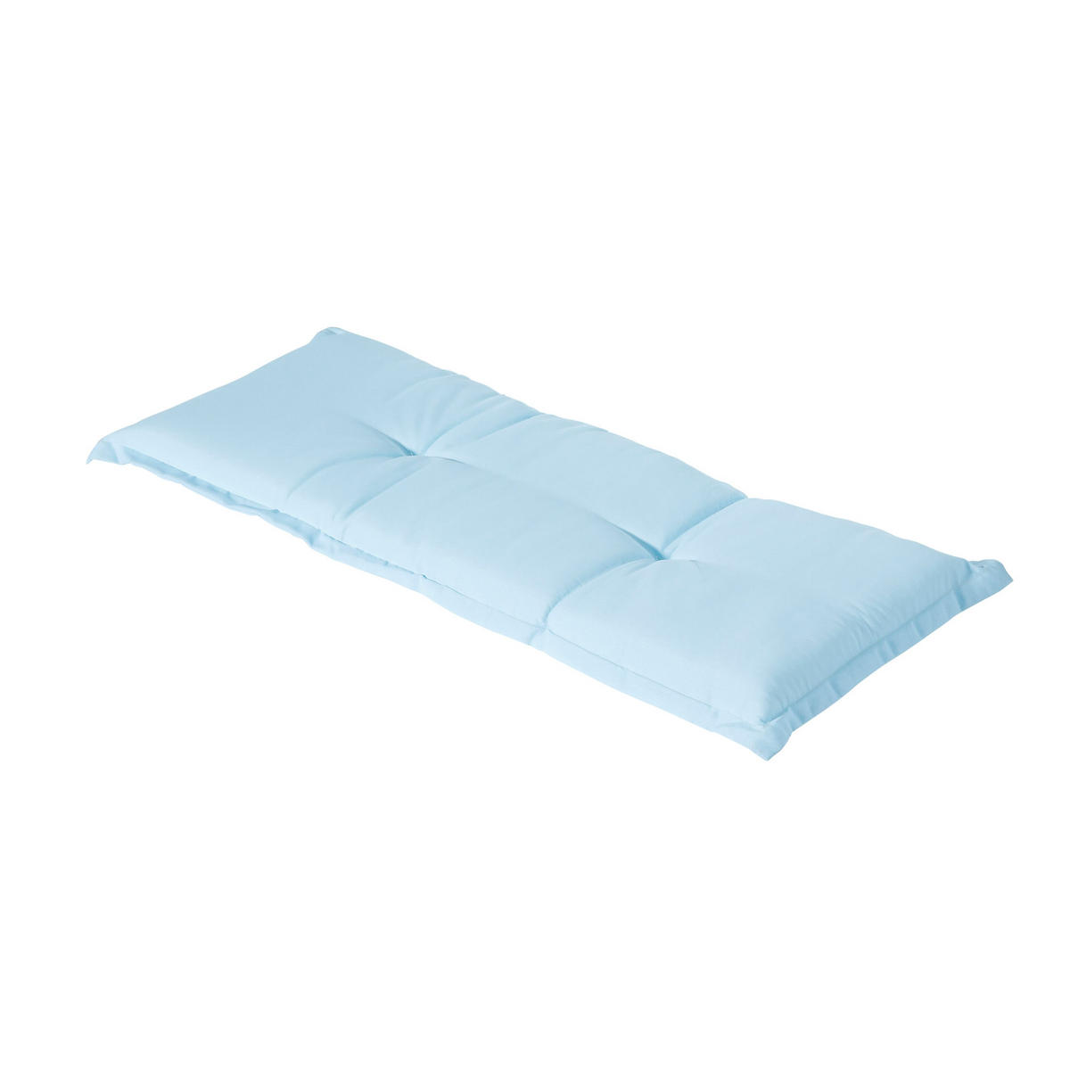 BANKKISSEN Panama 150/48 cm - Hellblau, Textil (150/48/7cm) - Madison
