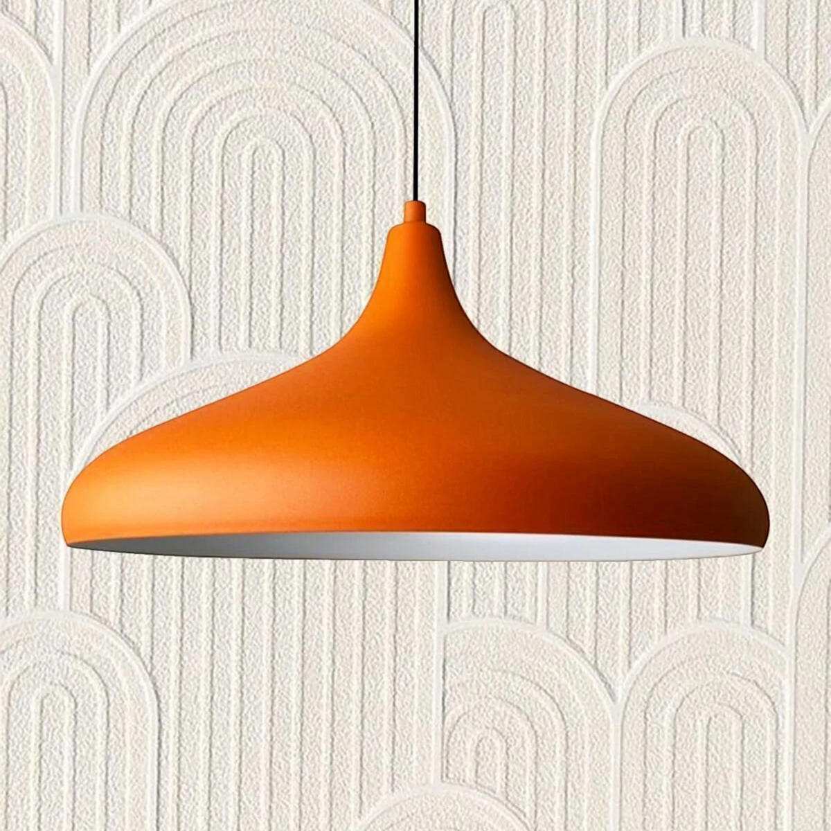 PENDELLEUCHTE Champion 35/20 - Orange, Metall (20/35/20cm) - Bamyum
