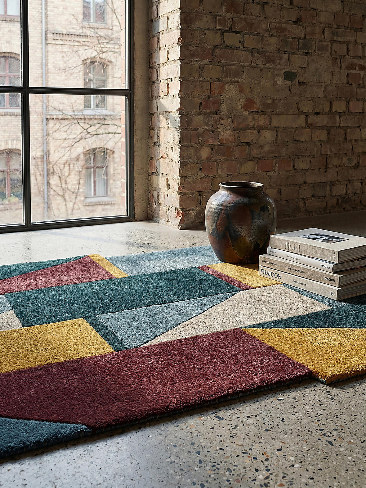 WOLLTEPPICH HALLEIN 120/180 cm - Multicolor, Textil (180/120cm) - KADIMA DESIGN
