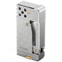 FEUERZEUG Vintage Nachfüllbar Silber - Silberfarben, Metall (2.8/1.3/6.1cm)