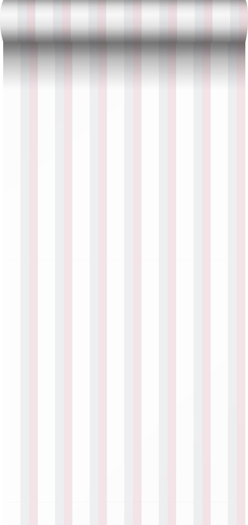 TAPETE Streifen 53 cm x 10 m - Pink, Papier (53/0.1cm) - Sanders & Sanders
