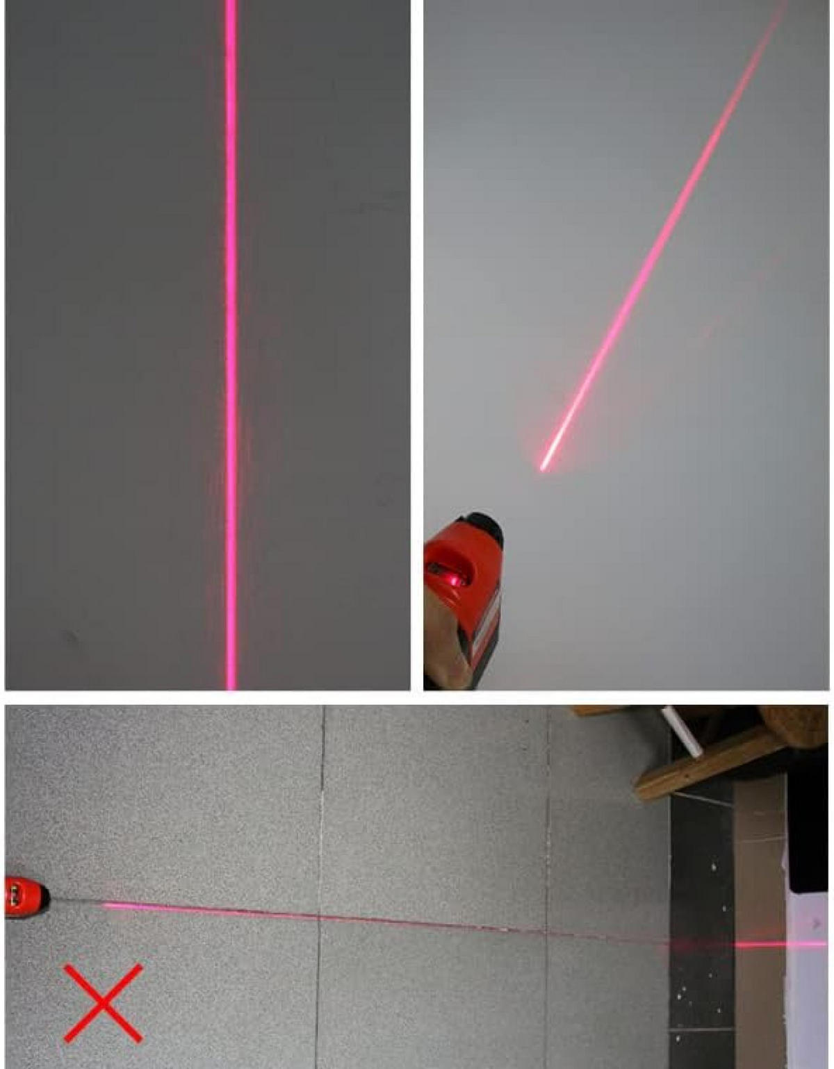 LASER-NIVELLIERGERÄT – Orange – Zur Messung - Orange, Kunststoff (12/4/6cm) - DCA