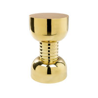BEISTELLTISCH Gonna Make You Sweat Rond 29 cm Metaal Goud - Goldfarben, Metall (29/29/48cm) - Bold Moneky