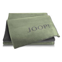 WOHNDECKE DoubleFace Oliv-Stein 150 x 200cm - Olivgrün, Textil (150/200cm) - Joop!