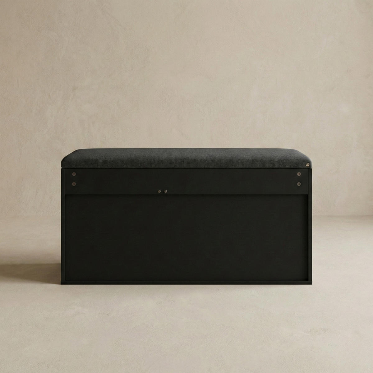 SCHUHREGAL Tria 80/43/30 cm - Schwarz, Holzwerkstoff (30/43/80cm) - BOXIMO