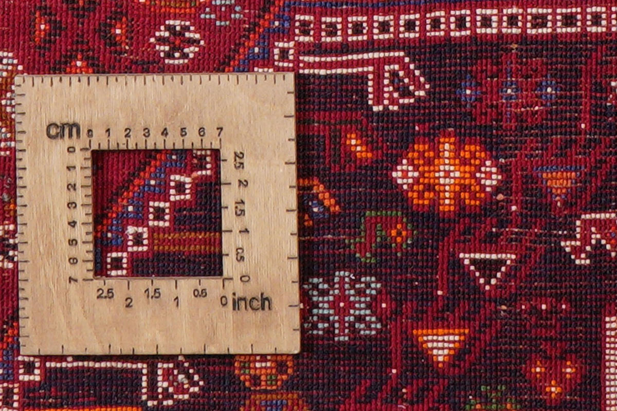 ORIENTTEPPICH handgeknüpft Gashgai Rot 279/174 cm Schurwolle - Rot, Textil (174/279cm) - Looma