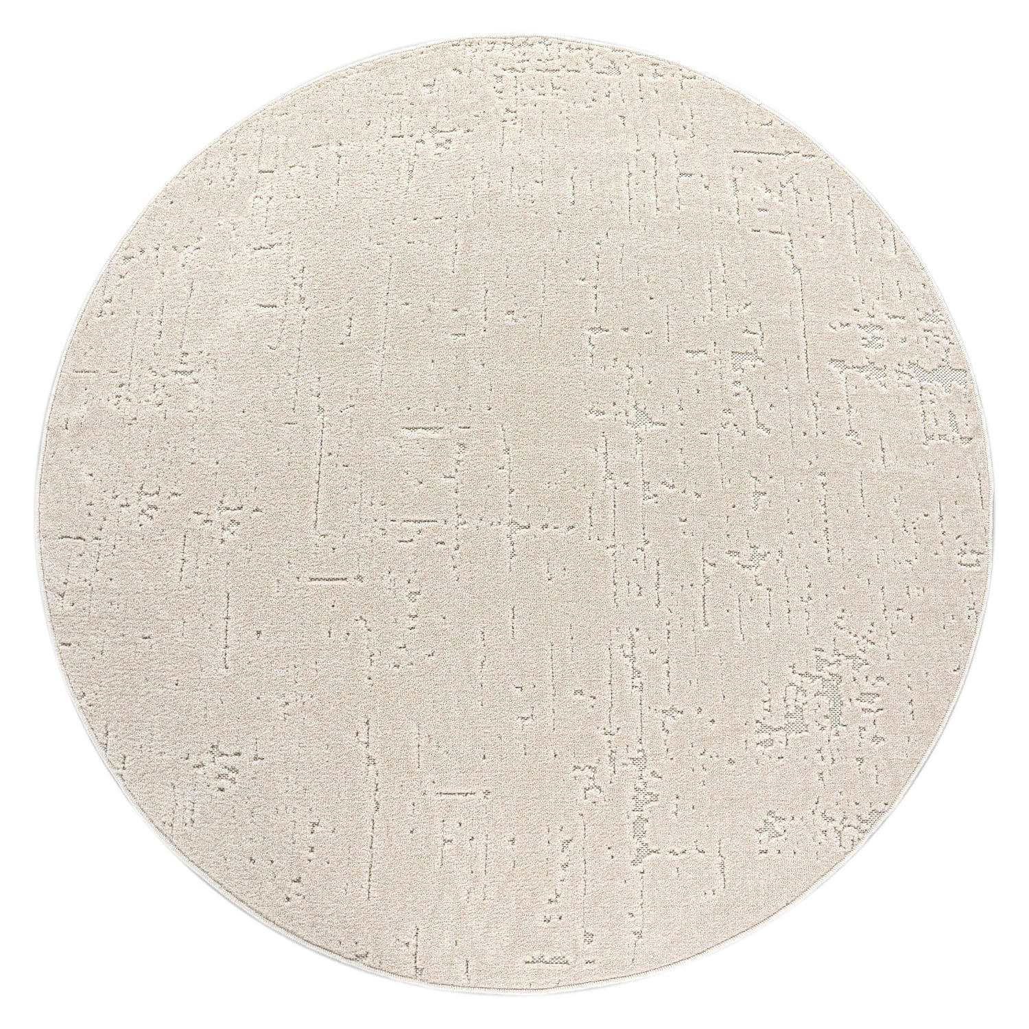 OUTDOORTEPPICH 160/160 cm Cotton 241 - Creme, Kunststoff (160/160cm) - Paco Home