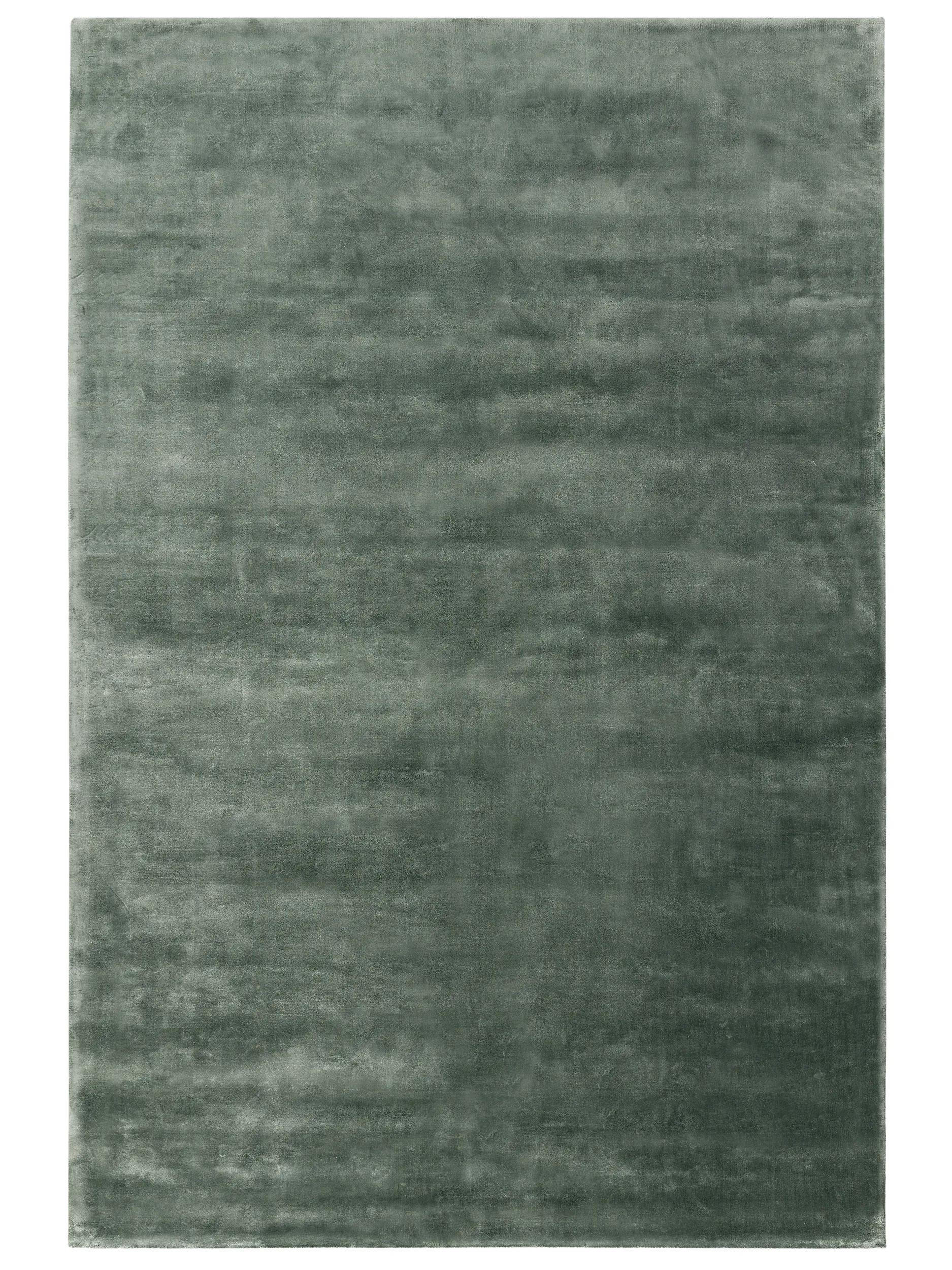 VISKOSETEPPICH Nela Hellgrün 120x170 cm - Hellgrün, Textil (120/170cm) - benuta Pure