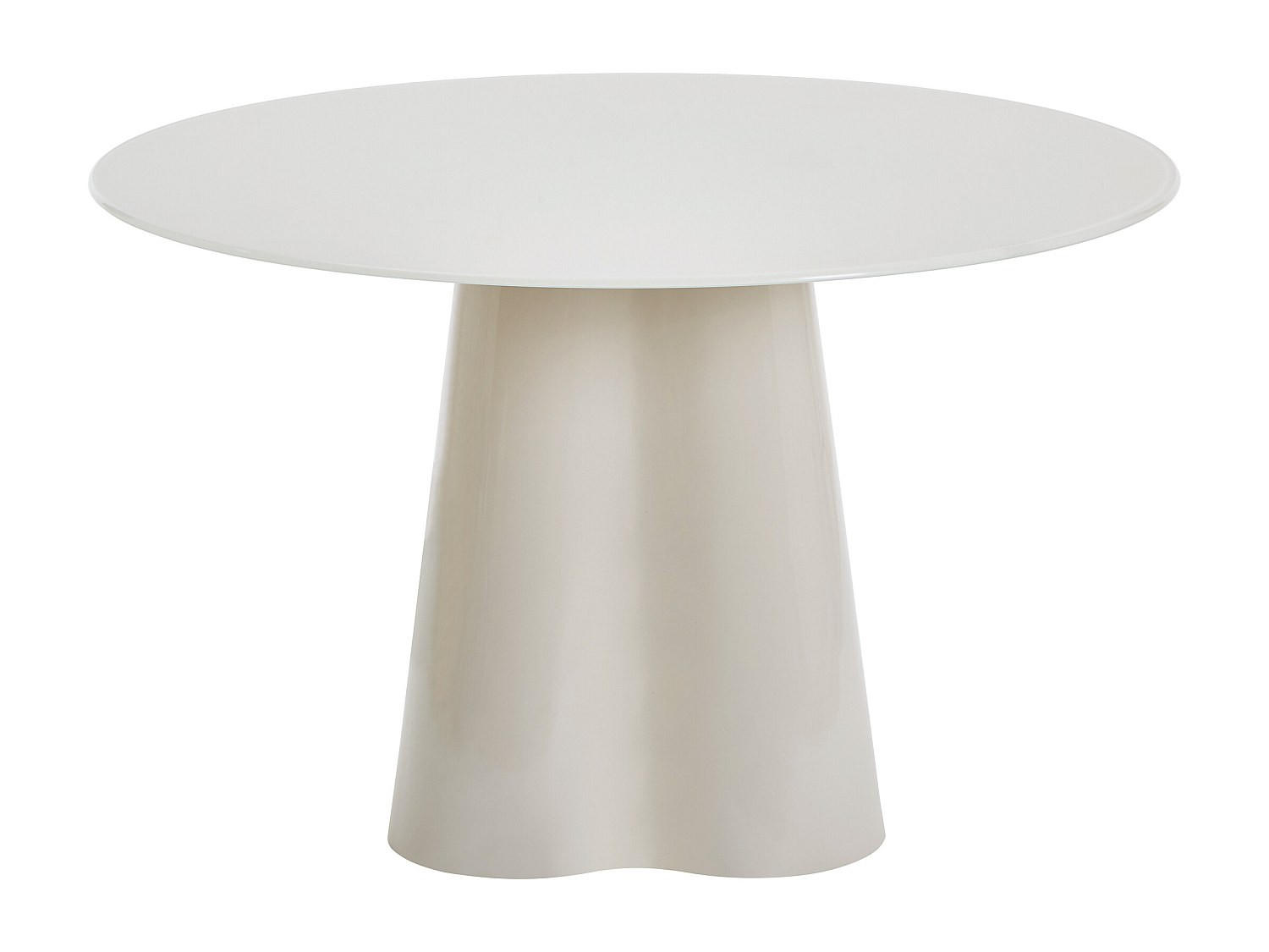Vente-Unique Esstisch Beige 120x76x120 cm